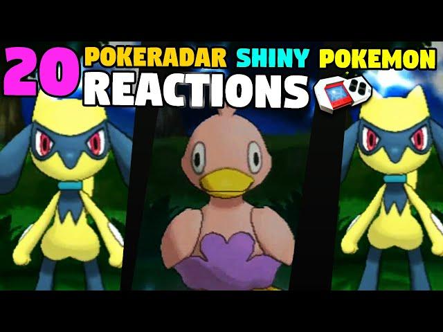 20 Pokeradar Shiny Pokemon Live Reactions! Pokemon X and Y Shiny Pokemon