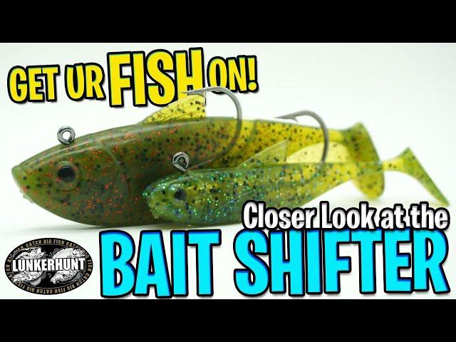 Lunkerhunt Bait Shifter Bass Fishing Bait - UNDERWATER View