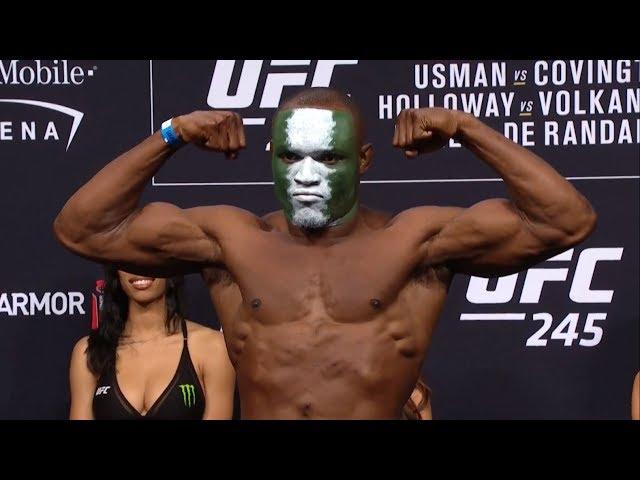 UFC 245: Weigh-in