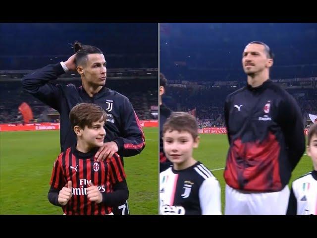 ZLATAN vs CRISTIANO | Milan 1-1 Juventus | 2019-20 Coppa Italia Semifinale Andata