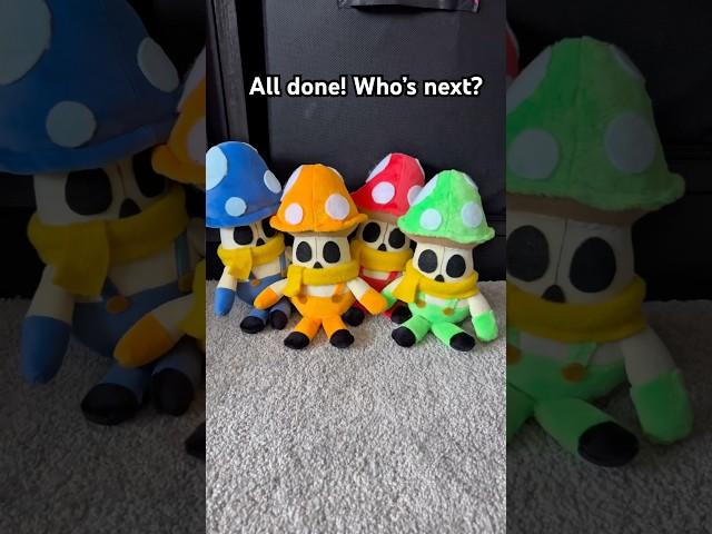 The Mycelium Men are here!! #fnaf #secretofthemimic #myceliummen #fivenightsatfreddys #plush #funny