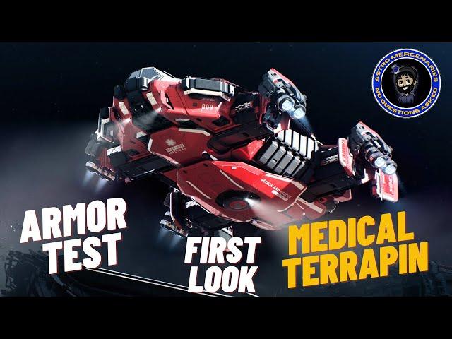 Anvil Medical Terrapin | The MedaTurtle First Look and Armor Test | Star Citizen