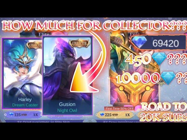 HOW MUCH /DIAMONDS FOR ALL COLLECTOR/EPIC SKINS IN SURPRISE BOX EVENT 2024 | MLBB