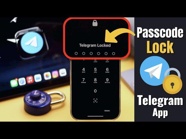 Lock Telegram App with Passcode & Face ID on iPhone (2022)