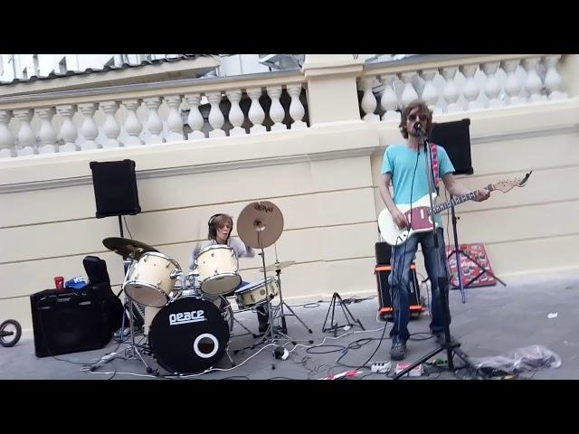 SMELLS LIKE TEEN SPIRIT  Nirvana cover by Best Friends Band Nickolay &Jeka Petrovskii