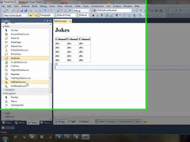 ASP.NET GridView and SqlDataSource