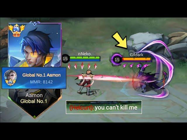 INSANE DAMAGE!!! GLOBAL AAMON 1 SHOT DELETE VS COUNTER HERO HELCURT!