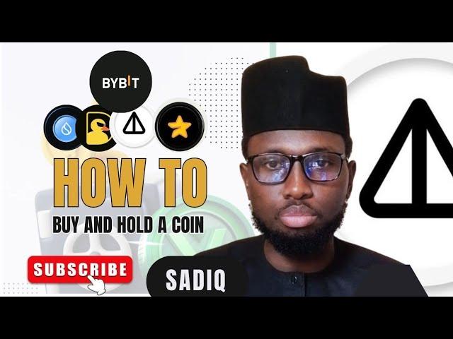 HOW TO BUY AND HOLD A COIN IN BYBIT.