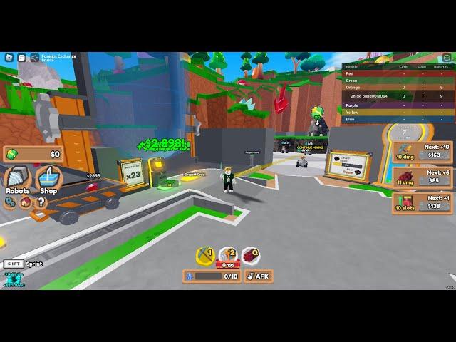 Rebirth - 9! + 4 Robots! in Roblox :  Mining Factory Tycoon ️