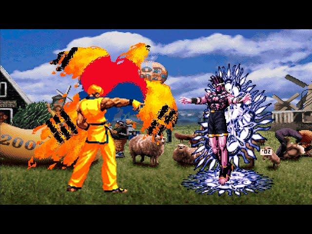 [KOF Mugen] Kim Kaphwan Team vs Joe Higashi Team