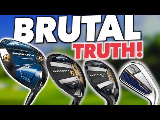 Brutal TRUTH - Callaway Paradym Full bag on course!