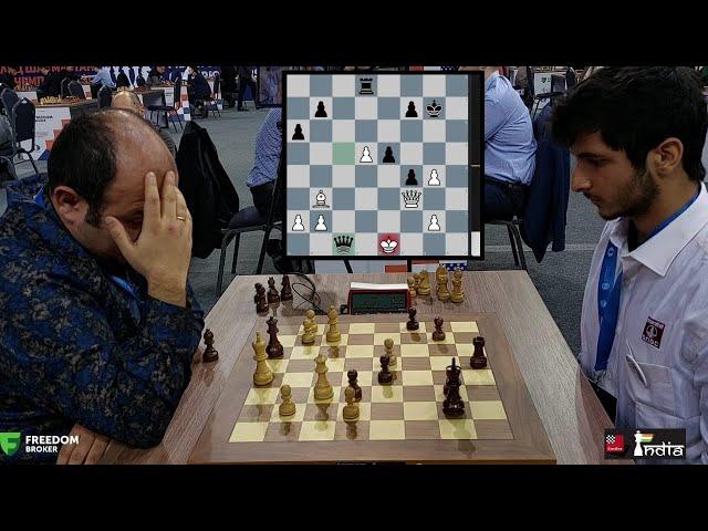 It's not so easy to kill Vidit's king! | Rauf Mamedov vs Vidit Gujrathi | World Rapid 2022