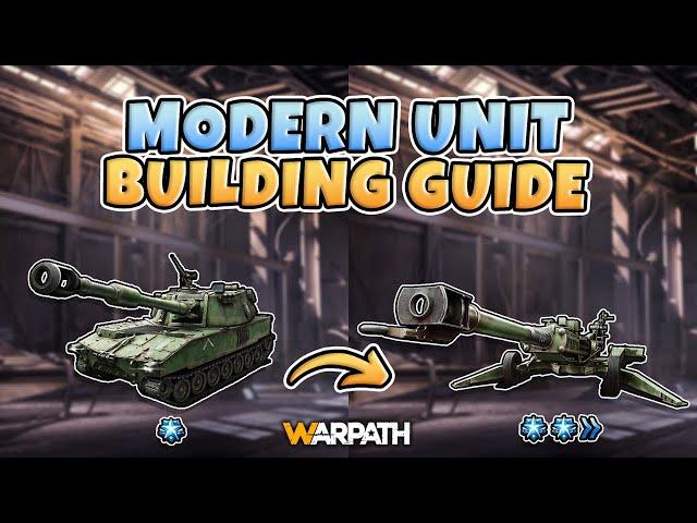 Warpath - Modern Units Building Guide For Beginners | (Updated For 2024)