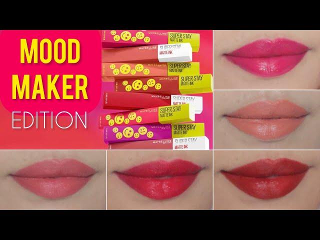 MAYBELLINE SUPERSTAY MATTE INK MOOD MAKER COLLECTION