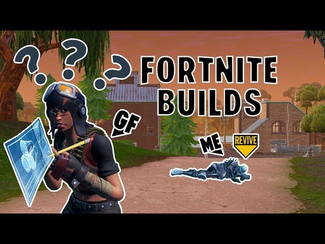 Fortnite NOOB Girlfriend Tries Builds for The FIRST TIME!