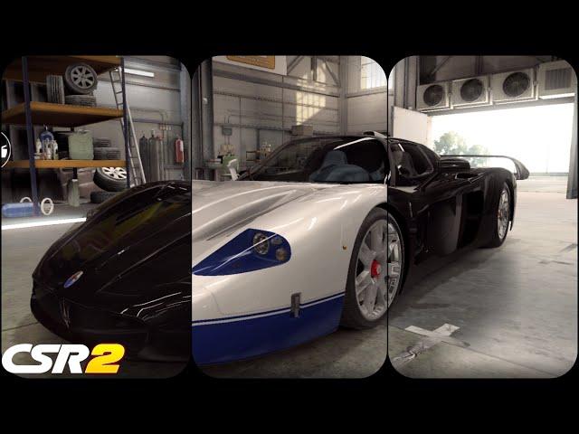 【CSR2】MC12 Stradale (Black & White ) tune & shift