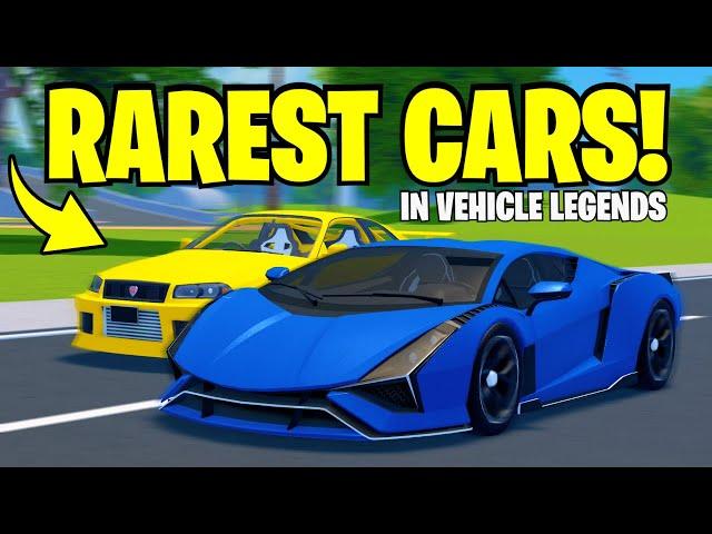 Checking Out the RAREST Cars in ROBLOX Vehicle Legends!