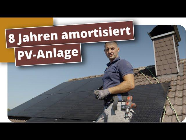 PV-Anlage auf einer Doppelhaushälfte in Detmold in nur 8 Jahren amortisiert