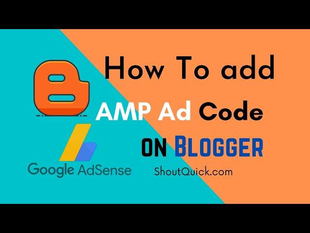 How to setup AMP Auto ads for blogger | Adsense Amp Auto Ads