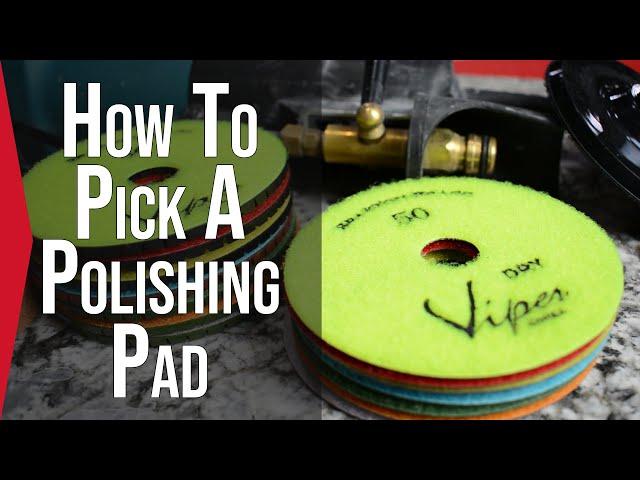 How to Pick a Diamond Polishing Pad for Granite, Marble, or Engineered Stone