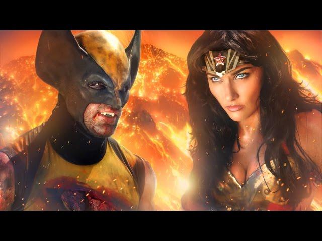 WONDER WOMAN vs WOLVERINE - ALTERNATE ENDING  - Super Power Beat Down