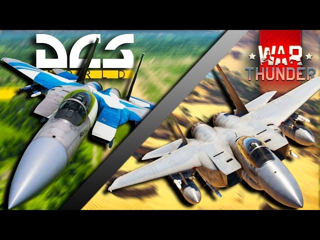 WarThunder F-15C VS DCS F-15C