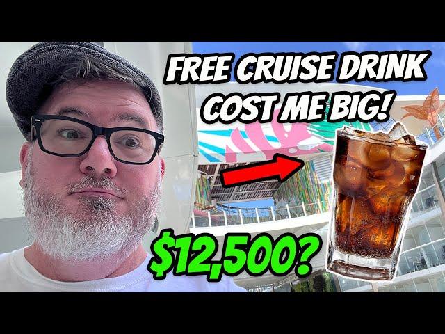 How Much I Spent for Free Cruise Drinks