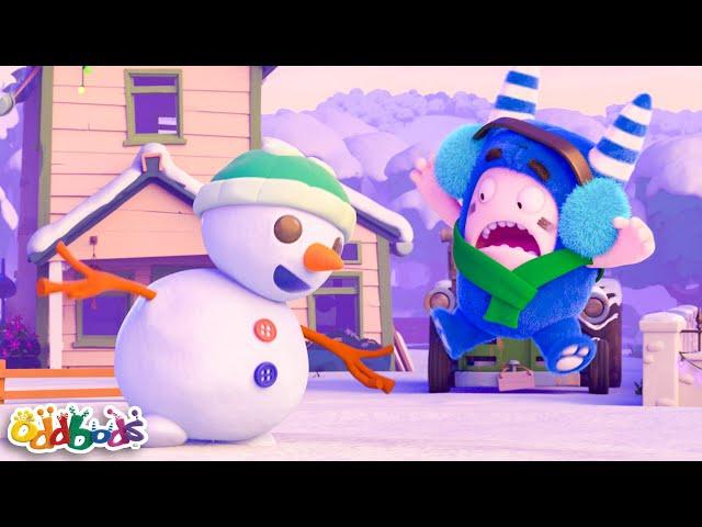 Pogo Hace un Amigo de la Nieve | Caricaturas | Videos Graciosos Para Niños | Oddbods