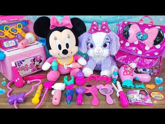 Satisfying with Unboxing Disney Minnie Mouse Toys Collection Review, Doctor Set, Beauty Bag | ASMR