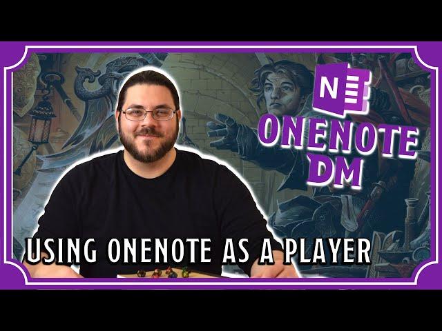 How to use OneNote as a PLAYER in D&D | OneNote DM Ep. 3