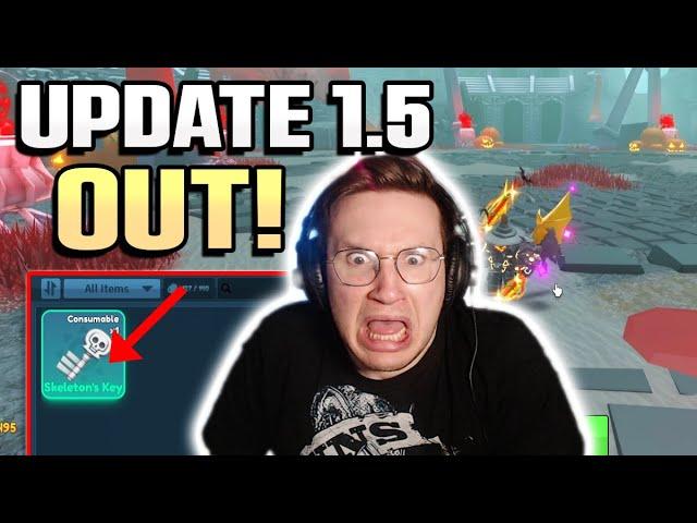 Hallowen Update 1 5 Is Actually Insane! | How To Beat Skeleton King | Elemental Dungeons