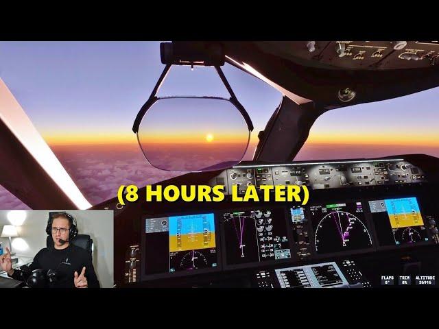 The LONGEST Flight I've Ever Flown in Microsoft Flight Simulator (Thrustmaster Fly Tour)