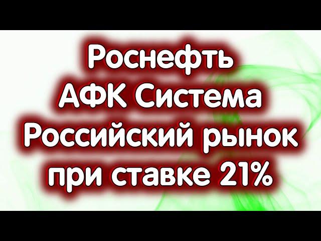 Что делать трейдерам при ставке 21%? АФК Система, Роснефть. Индекс МосБиржи. Обзор 28.10.2024