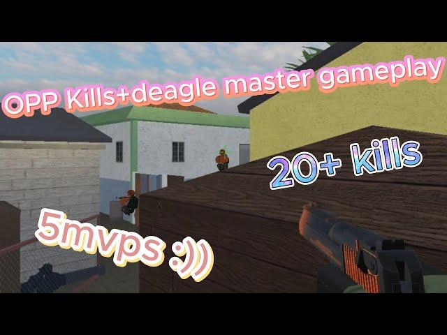 Counter Blox Gameplay 20+kills (DEAGLE MASTER)