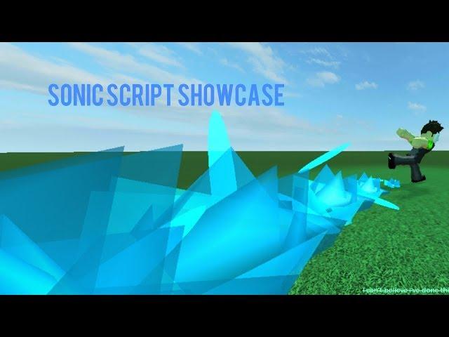 Sonic Script Showcase | ROBLOX Void Script Builder