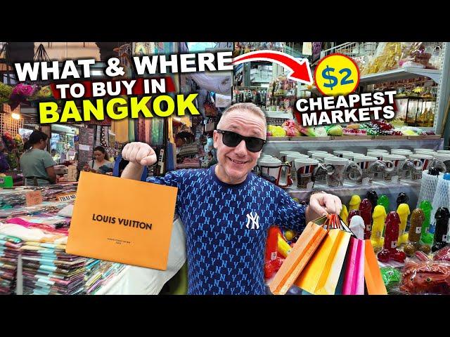 What To Buy From BANGKOK's Largest & Cheapest Market | Complete Shopping Guide #livelovethailand