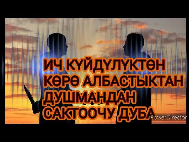 ИЧ КҮЙДҮЛҮК,КӨРӨ АЛБАСТЫК,ЖАМАНДЫК КЫЛГАН АДАМДАН КОРГОНУУ