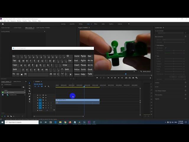 How to jump Forward/Backward 1 frame, or 5 frames in Premiere Pro (Shift, Arrows)