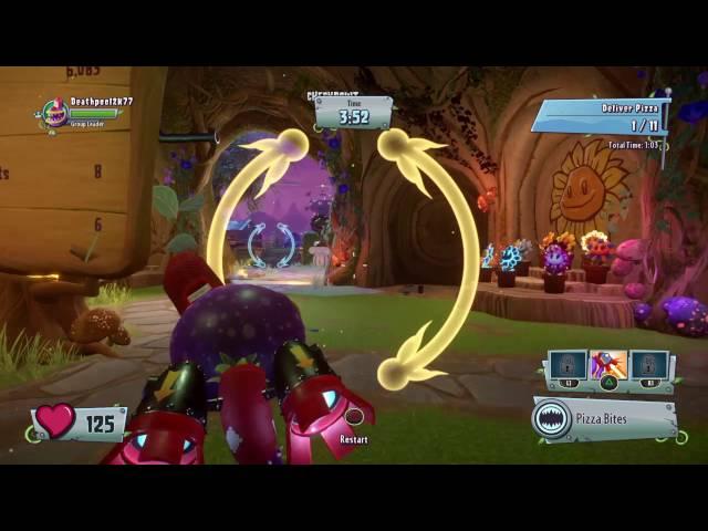 Plants vs Zombies GW2 Chomper delivery mission Base to Base