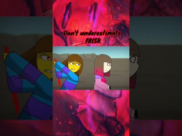 Glitchtale epic moment (Part 1) #glitchtale #frisk #edit #viral