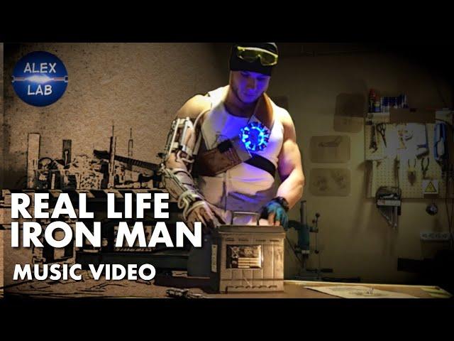 Real life Iron Man. Best DIY motivation ever!