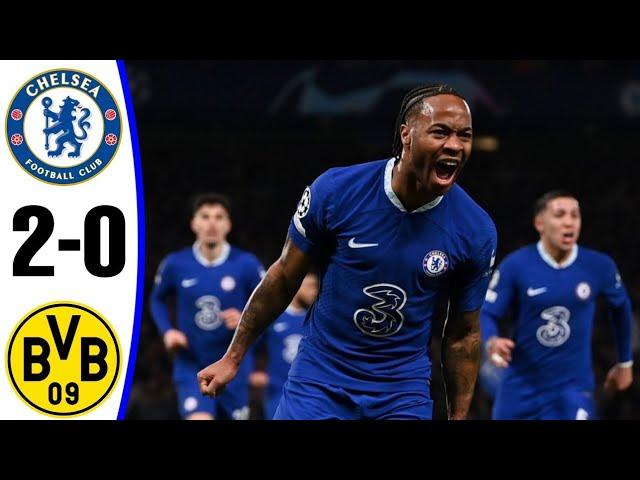 Челси vs Боруссия Дортмунд 2:0 | Обзор Матча Опасные Моменты и Голы 2023 HD