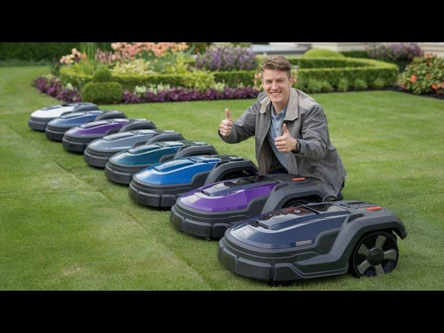  TOP 5 Best Robotic Lawn Mowers 2025