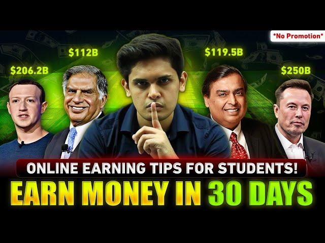 How to Earn Money Online in NEXT 30 Days| 5 Tips to Make money Easily| Prashant Kirad