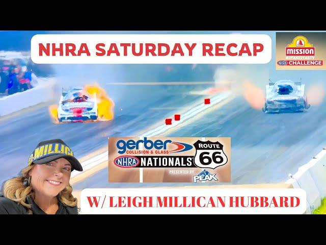 Mission Foods Showdown Qualifying Thrills & Behind the Scenes with Clay Millican #race #racing #nhra