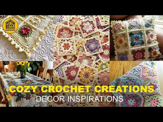 70+ WHIMSICAL CROCHET HOME DECOR IDEAS IN 2024: Discover the Charm of Crochet Designs /Shabby Chic