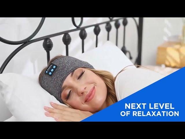 Wireless Bluetooth Sleeping HeadBand | Sleeping  Wireless  Headband | Product Video - TriNet Studios