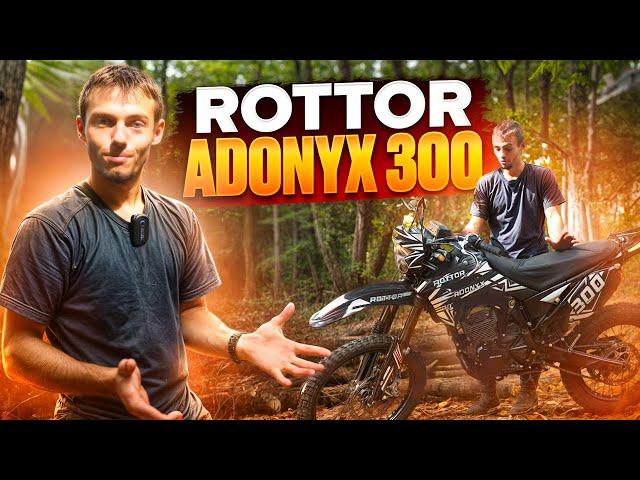 НОВЫЙ БЕШЕНЫЙ МОТОЦИКЛ? ТЕСТ И ОБЗОР ROTTOR ADONYX 300‼️ БОЛШОЙ ДВУХМЕСТНЫЙ ЭНДУРО!