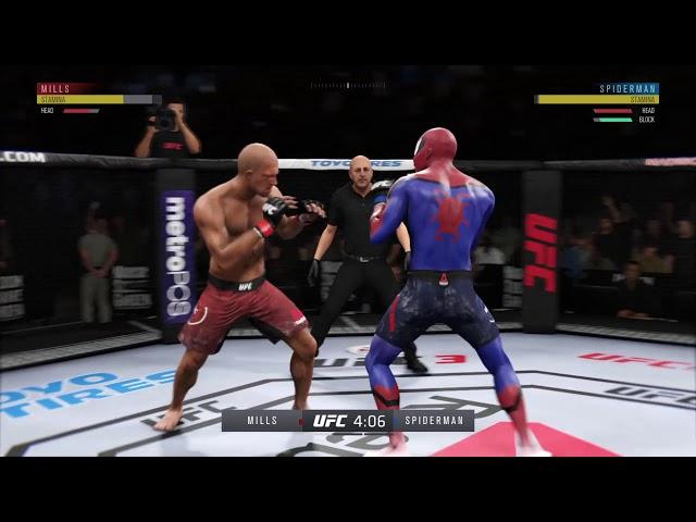 Spiderman Ufc 3!!!!Mills vs RoMi965