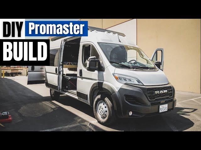 DIY Promaster Van Build Walk Around | Serg Supply